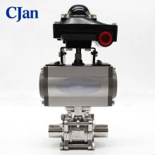 卫生级智控气动阀全包球阀