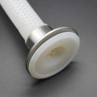 医药级铂金硫化硅胶管翻边总成定制