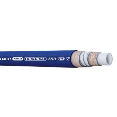 食品级抗碾压橡胶吸排软管 NPSD